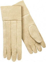 Steiner - Size Universal Wool Lined Fiberglass Heat Resistant Glove - 18" OAL, Slip-On Cuff - All Tool & Supply