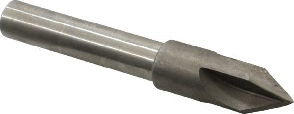 Keo - 5/8" Head Diam, 1/2" Shank Diam, 4 Flute 60° High Speed Steel Countersink - All Tool & Supply