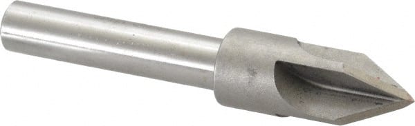 Keo - 3/4" Head Diam, 1/2" Shank Diam, 4 Flute 60° High Speed Steel Countersink - All Tool & Supply