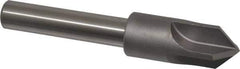 Keo - 3/4" Head Diam, 1/2" Shank Diam, 4 Flute 90° High Speed Steel Countersink - Bright Finish, 4-1/8" OAL, Single End, Straight Shank, Right Hand Cut - All Tool & Supply