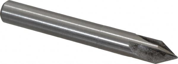 Interstate - 1/2" Head Diam, 1/2" Shank Diam, 4 Flute 60° High Speed Steel Countersink - All Tool & Supply