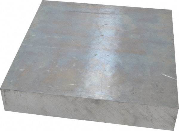 Value Collection - 1-1/2 Inch Thick x 8 Inch Wide x 8 Inch Long, Aluminum Plate - Alloy 6061 - All Tool & Supply