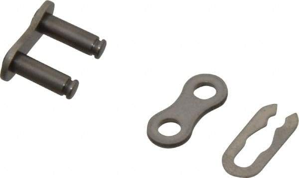 Browning - 3/8" Pitch, ANSI 35, Roller Chain Connecting Link - For Use with Single Strand Chain - All Tool & Supply