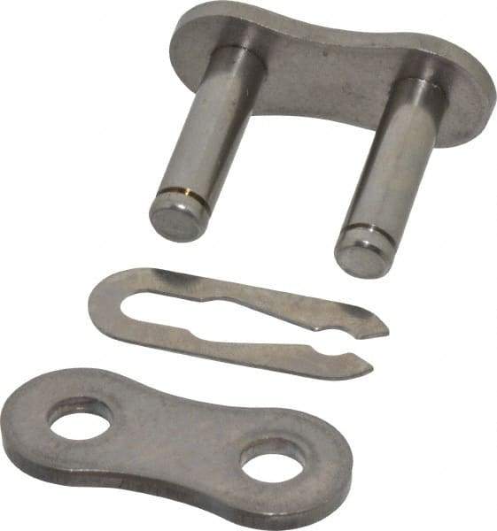 Browning - 1" Pitch, ANSI 80, Roller Chain Connecting Link - For Use with Single Strand Chain - All Tool & Supply