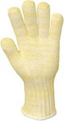 Jomac Products - Size L Cotton Lined Kevlar/Nomex Hot Mill Glove - 13" OAL, Continuous Knit Cuff - All Tool & Supply