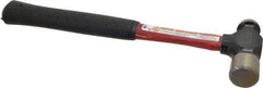 Proto - 1 Lb Head Steel Ball Pein Hammer - 11-1/2" Fiberglass Handle, 13" OAL, Fiberglass with Vinyl Grip - All Tool & Supply