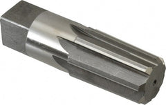 Interstate - 1" Pipe, 1.212" Diam, 1.103" Small End Diam, Straight Shank, 1-3/4" Flute, Taper Pipe Reamer - All Tool & Supply