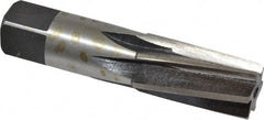 Interstate - 1/2" Pipe, 3/4" Diam, 0.665" Small End Diam, Straight Shank, 1-3/8" Flute, Taper Pipe Reamer - All Tool & Supply