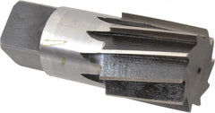 Interstate - 1-1/2" Pipe, 1.793" Diam, 1.684" Small End Diam, Straight Shank, 1-3/4" Flute, Taper Pipe Reamer - All Tool & Supply