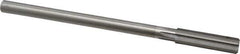 Made in USA - 15/32" High Speed Steel 6 Flute Chucking Reamer - Straight Flute, 0.373" Straight Shank, 1-3/4" Flute Length, 7" OAL - All Tool & Supply