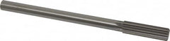 Made in USA - 17mm High Speed Steel 8 Flute Chucking Reamer - All Tool & Supply