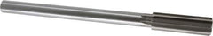 Made in USA - 20.5mm High Speed Steel 8 Flute Chucking Reamer - Straight Flute, 5/8" Straight Shank, 2-1/2" Flute Length, 9-1/2" OAL - All Tool & Supply