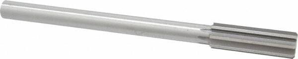 Made in USA - 21mm High Speed Steel 8 Flute Chucking Reamer - All Tool & Supply