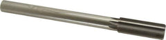 Made in USA - 23.5mm High Speed Steel 8 Flute Chucking Reamer - Straight Flute, 3/4" Straight Shank, 2-5/8" Flute Length, 10" OAL - All Tool & Supply