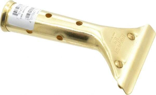 Unger - 5-1/2" Long x 0.8" Diam Metal Handle for Unger Poles - Threaded Connection, Brass - All Tool & Supply