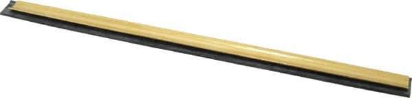 Unger - 12" Rubber Blade Window Washer/Squeegee - Black, Brass Holder - All Tool & Supply