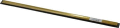 Unger - 16" Rubber Blade Window Washer/Squeegee - Black, Brass Holder - All Tool & Supply