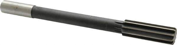 Interstate - 29/32" High Speed Steel Chucking Reamer - Straight Flute, 3/4" Straight Shank, 2-5/8" Flute Length, 10" OAL - All Tool & Supply