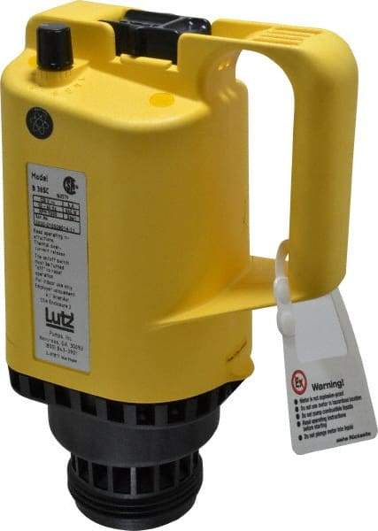 Lutz Pumps - 0.85 HP, Open Drip Proof With Speed Control Drum Pump Motor - For Use With All Lutz Pump Tubes, 120 Volt - All Tool & Supply