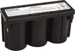 Mule - Pure Lead, Quick-Disconnect Tab Terminal, 6 Volt, 5 Amp, Lead Rechargeable Battery - 1/4" Tab Width x 0.032" Tab Thickness, 12.11" Wide x 3.05" High x 5.47" Deep - All Tool & Supply