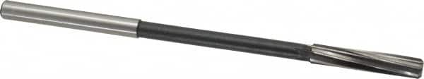 Interstate - 19/64" High Speed Steel Chucking Reamer - All Tool & Supply