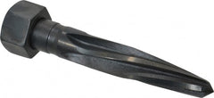 Made in USA - 1-1/16" Reamer Diam, 5/8" Small End Diam, 1-5/8" Hex Shank, 5" Flute, Car Reamer - All Tool & Supply