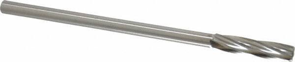 Interstate - 11/32" Cobalt 6 Flute Chucking Reamer - Spiral Flute, 0.2792" Straight Shank, 1-1/2" Flute Length, 6" OAL - All Tool & Supply