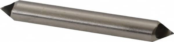 M.A. Ford - 1/4" Head Diam, 1/4" Shank Diam, 0 Flute 60° High Speed Steel Countersink - All Tool & Supply