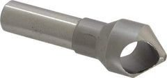 M.A. Ford - 13/16" Head Diam, 1/2" Shank Diam, 0 Flute 82° High Speed Steel Countersink - Bright Finish, 2-5/8" OAL, Single End, Straight Shank, Right Hand Cut - All Tool & Supply