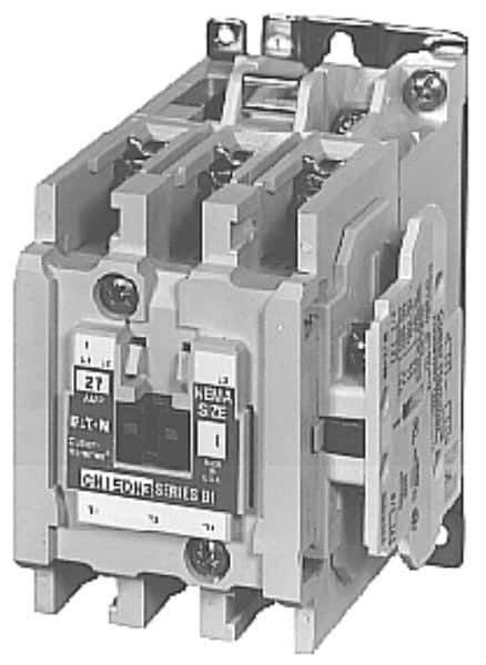 Eaton Cutler-Hammer - 3 Pole, 110 VAC at 50 Hz, 120 VAC at 60 Hz and 600 Volt, 9 Continuous Amp, 1 hp, Open NEMA Combination Starter - ABS Type Approved, cUL Listed, NEMA ICS 2-1993, UL Listed - All Tool & Supply