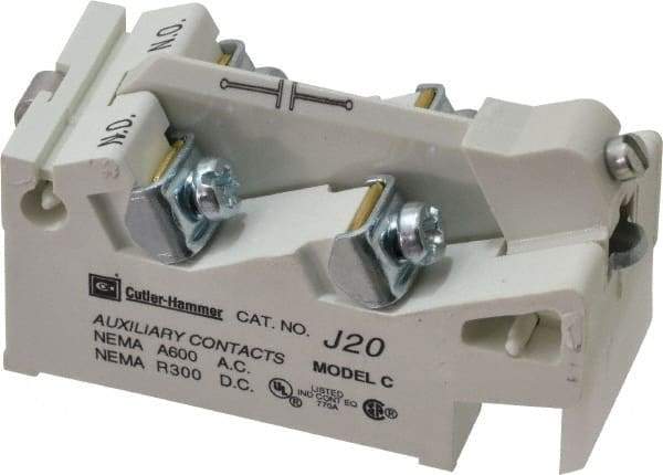 Eaton Cutler-Hammer - Starter Auxiliary Electrical Interlock - For Use with A200 Starters, Size 5-9 AC Contactors - All Tool & Supply