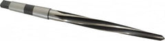 Interstate - 5/8" Reamer Diam, 25/64" Small End Diam, 2MT Morse Taper Shank, 6-1/8" Flute, Bridge Reamer - All Tool & Supply