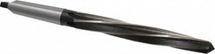 Interstate - 15/16" Reamer Diam, 43/64" Small End Diam, 3MT Morse Taper Shank, 7-3/8" Flute, Bridge Reamer - All Tool & Supply