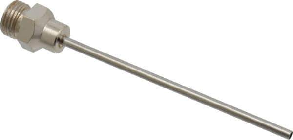 Value Collection - Blow Gun Needle Tip - 1/8 MPT, 2.47" Hose Length - All Tool & Supply