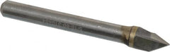 Hertel - 5/16" Head Diam, 1/4" Shank Diam, 3 Flute 60° Solid Carbide Countersink - All Tool & Supply