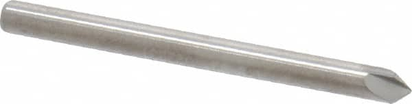 Hertel - 1/8" Head Diam, 1/8" Shank Diam, 3 Flute 82° Solid Carbide Countersink - All Tool & Supply