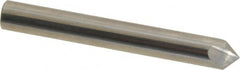 Hertel - 1/4" Head Diam, 1/4" Shank Diam, 3 Flute 90° Solid Carbide Countersink - All Tool & Supply