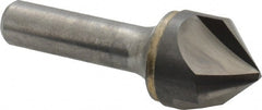 Hertel - 1" Head Diam, 1/2" Shank Diam, 3 Flute 90° Solid Carbide Countersink - All Tool & Supply