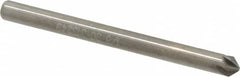 Hertel - 1/8" Head Diam, 1/8" Shank Diam, 6 Flute 90° Solid Carbide Countersink - All Tool & Supply