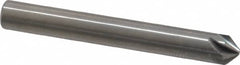 Hertel - 3/16" Head Diam, 3/16" Shank Diam, 6 Flute 90° Solid Carbide Countersink - All Tool & Supply