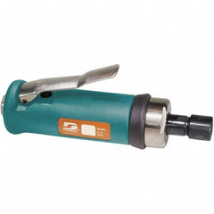 Dynabrade - 1/4" Collet, Straight Handle, Air Straight Die Grinder - 15,000 RPM, Front Exhaust, 31 CFM, 0.7 hp, 90 psi, 1/4 NPT Inlet - All Tool & Supply