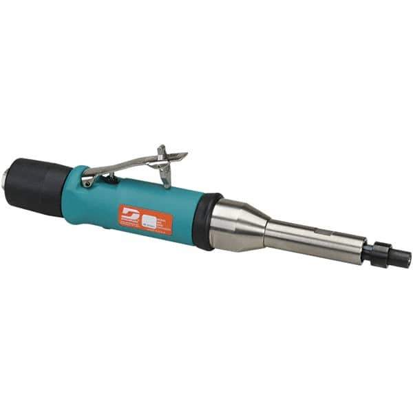 Dynabrade - 1/4" Collet, Straight Handle, Air Straight Die Grinder - 20,000 RPM, Rear Exhaust, 31 CFM, 0.5 hp, 90 psi, 1/4 NPT Inlet - All Tool & Supply