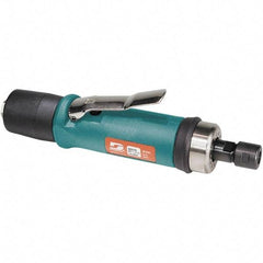 Dynabrade - 1/4" Collet, Straight Handle, Air Straight Die Grinder - 15,000 RPM, Rear Exhaust, 31 CFM, 0.7 hp, 90 psi, 1/4 NPT Inlet - All Tool & Supply