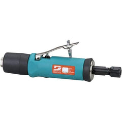 Dynabrade - 1/4" Collet, Straight Handle, Air Straight Die Grinder - 18,000 RPM, Rear Exhaust, 26 CFM, 0.5 hp, 90 psi, 1/4 NPT Inlet - All Tool & Supply