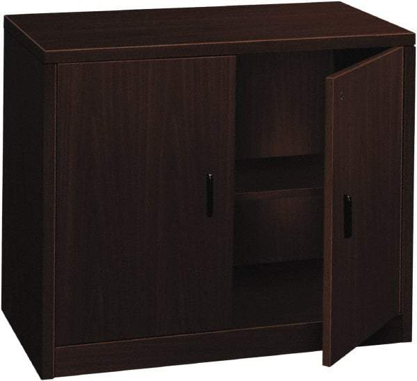 Hon - 36" Wide x 29-1/2" High x 20" Deep, 1 Drawer Supply - Laminate Over Wood, Mahogany - All Tool & Supply