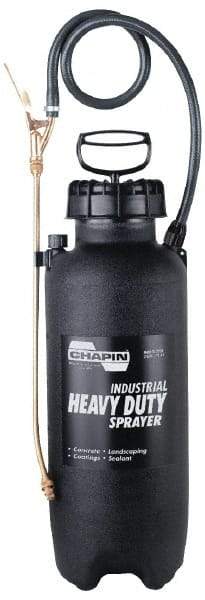 Chapin - 3 Gal Garden Hand Sprayer - Reinforced Hose, Polyethylene Tank, For Industrial Applications - All Tool & Supply