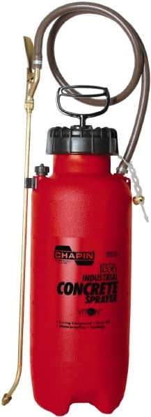 Chapin - 3 Gal Chemical Safe Garden Hand Sprayer - Polyethylene Tank, Wide Mouth, Reinforced Hose, For Concrete Applications - All Tool & Supply