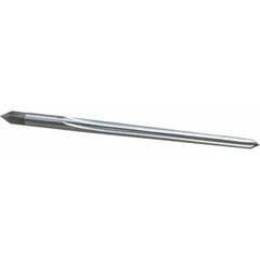 Interstate - #0 Pin, 0.1638" Diam, 0.1287" Small End, 11/64" Diam Straight Shank, 1-11/16" Flute, Taper Pin Reamer - All Tool & Supply