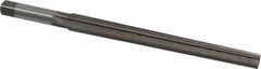 Interstate - #8 Pin, 0.505" Diam, 0.3971" Small End, 7/16" Diam Straight Shank, 5-3/16" Flute, Taper Pin Reamer - All Tool & Supply