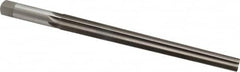 Interstate - #9 Pin, 0.6066" Diam, 0.4805" Small End, 9/16" Diam Straight Shank, 6-1/16" Flute, Taper Pin Reamer - All Tool & Supply